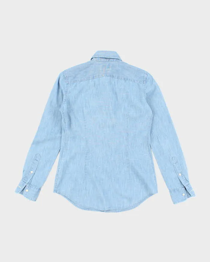 Vintage Ralph Lauren Lightweight Denim Shirt - S sold by Rokit product image thumbnail 2