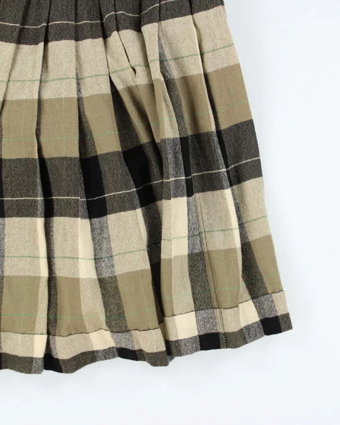 Vintage In 'n Outer Wool Blend Checked Skirt - XS sold by Rokit product image thumbnail 4