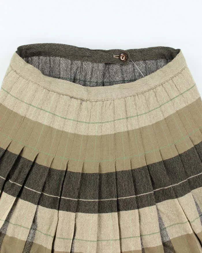 Vintage In 'n Outer Wool Blend Checked Skirt - XS sold by Rokit product image thumbnail 3
