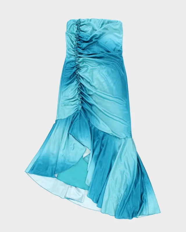 Vintage Y2k 00s Juliet Blue Shimmery Dress - XS sold by Rokit