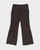 Vintage Y2k 00s Esprit Brown Pin Stripe Trousers - S sold by Rokit