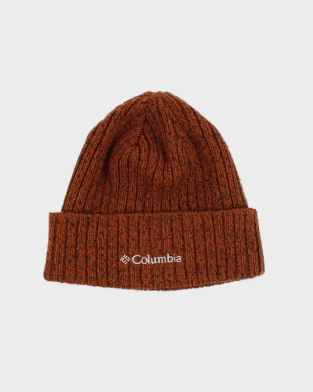 Vintage 2000's Columbia Ribbed Watch Beanie - OS sold by Rokit