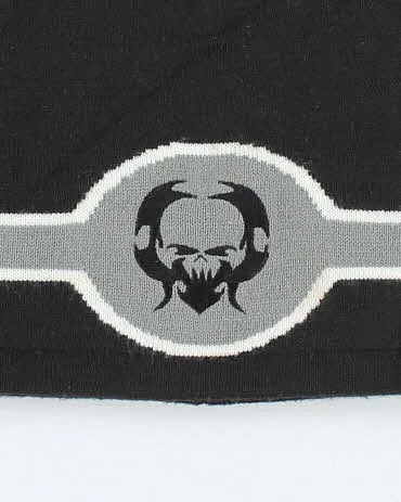 Vintage 2000's Gothic Embroidered Toque Beanie - OS sold by Rokit product image thumbnail 3