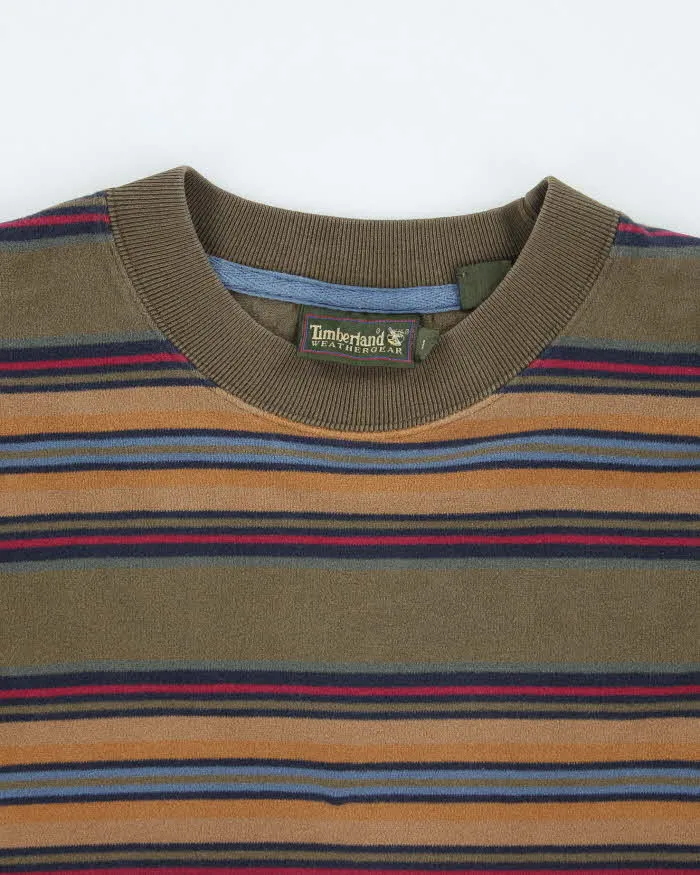 Vintage 2000's Timberland Weather Gear Striped Long-sleeved T-Shirt - L sold by Rokit product image thumbnail 3