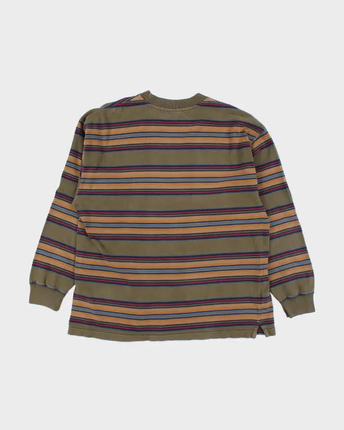 Vintage 2000's Timberland Weather Gear Striped Long-sleeved T-Shirt - L sold by Rokit product image thumbnail 2
