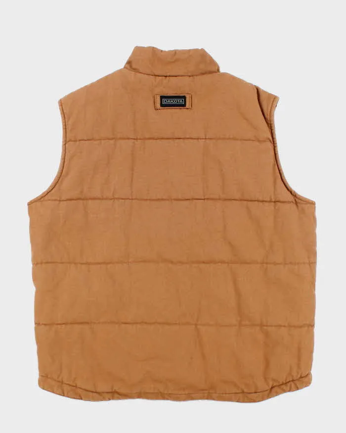 Vintage Dakota Flannel Lined Sleeveless Workwear Jacket - L sold by Rokit product image thumbnail 2