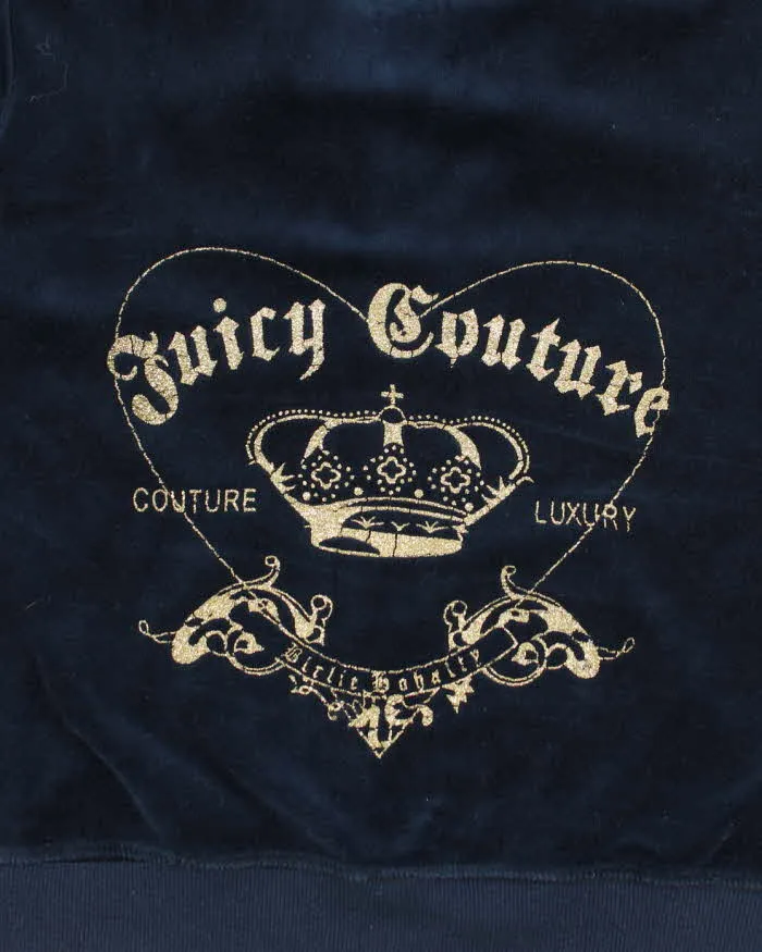 Vintage Y2k 00s Juicy Couture Short Sleeve Hoodie - L sold by Rokit product image thumbnail 4