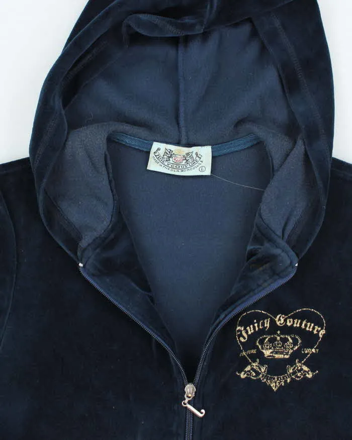 Vintage Y2k 00s Juicy Couture Short Sleeve Hoodie - L sold by Rokit product image thumbnail 3
