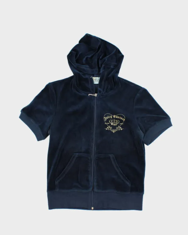 Vintage Y2k 00s Juicy Couture Short Sleeve Hoodie - L sold by Rokit