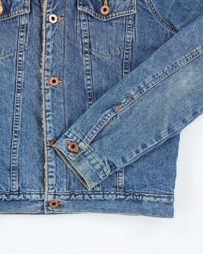 Vintage Tommy Hilfiger Lined Denim Jacket - M sold by Rokit product image thumbnail 4