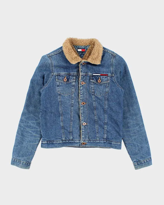 Vintage Tommy Hilfiger Lined Denim Jacket - M sold by Rokit