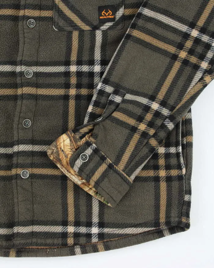 Vintage Realtree Checked Button-Up Fleece - L sold by Rokit product image thumbnail 4