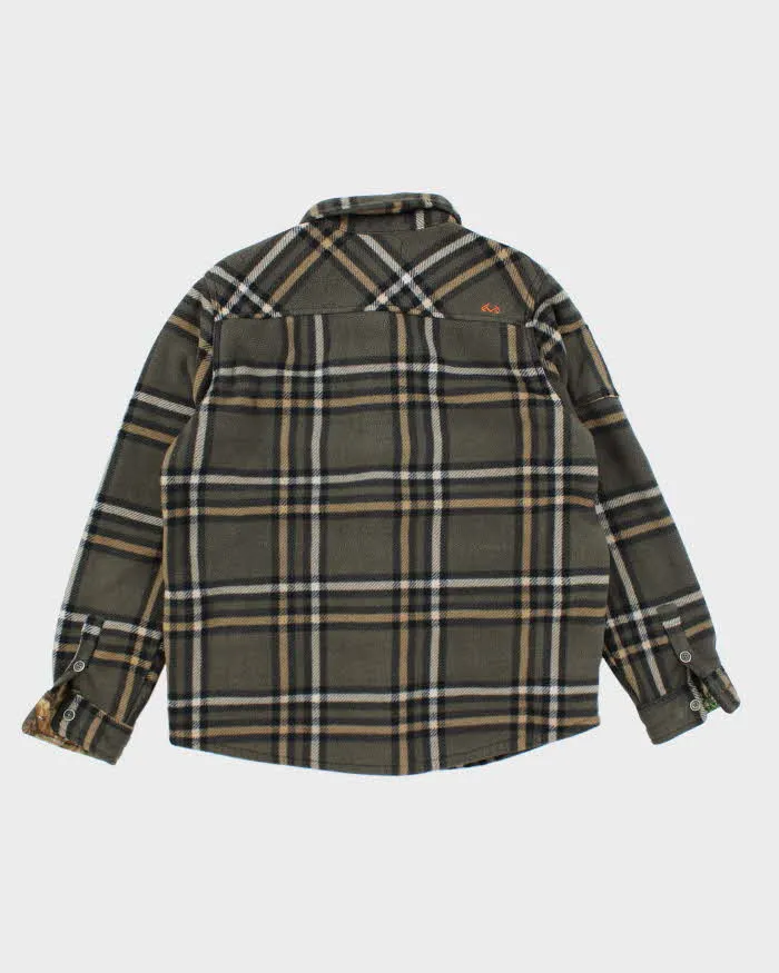 Vintage Realtree Checked Button-Up Fleece - L sold by Rokit product image thumbnail 2