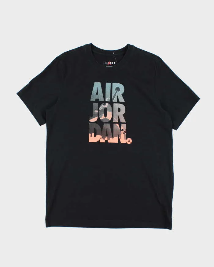 Vintage Nike Air Jordan Spell Out T-Shirt - L sold by Rokit