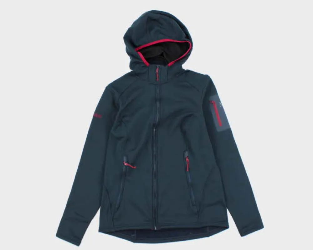 Arc'teryx Navy Full Zip Hooded Fleece - M made by Arc'teryx