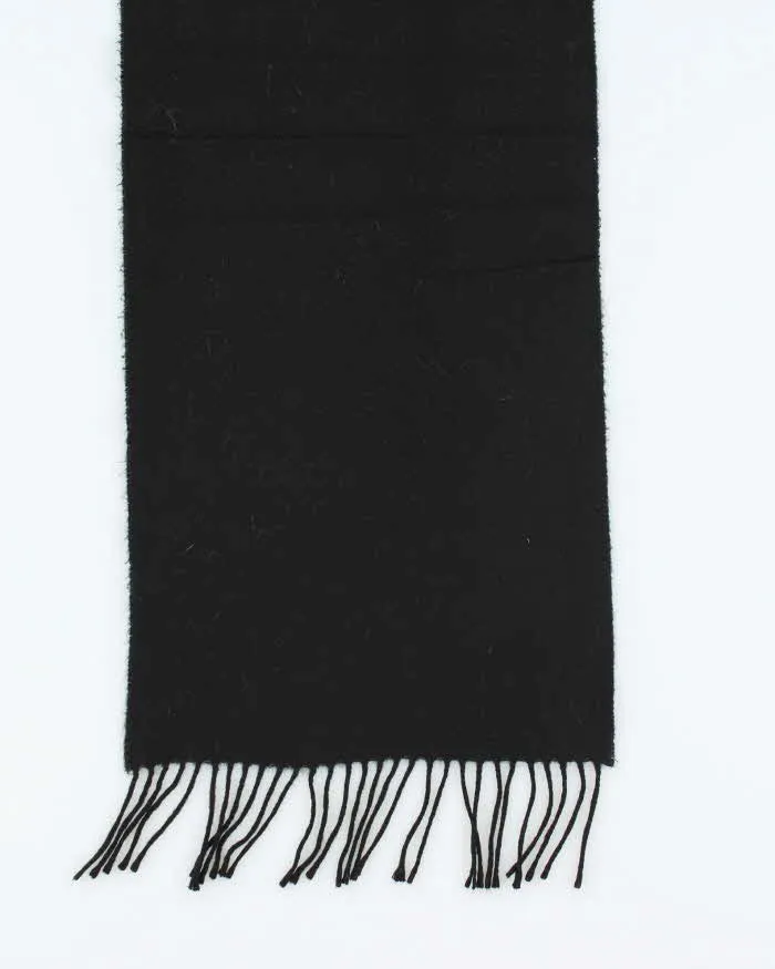 Vintage Black Cashmere Scarf sold by Rokit product image thumbnail 3