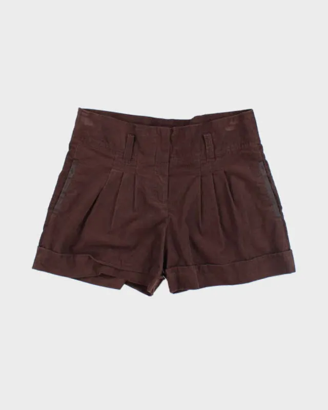 BCBG Brown Corduroy Shorts - M made by BCBGMaxAzria