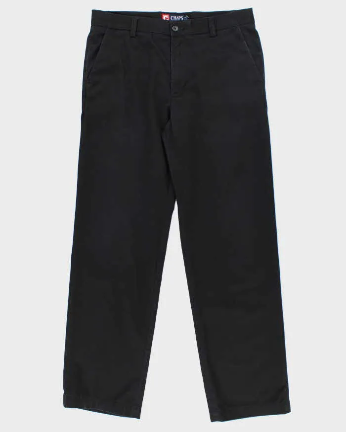 00s Chaps Charcoal Chinos - W32 L32 sold by Rokit