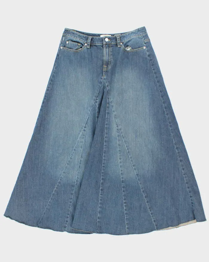 Vintage Y2k 00s Talbots Denim Maxi Skirt - S sold by Rokit