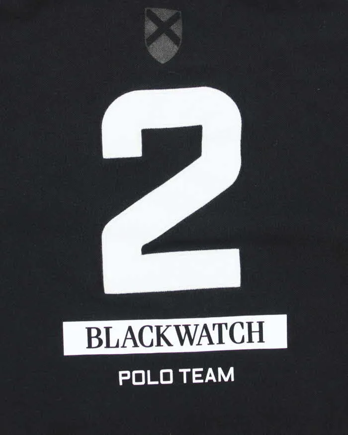 Vintage 2000's Ralph Lauren Black Watch Long-sleeved Polo Shirt - S sold by Rokit product image thumbnail 4