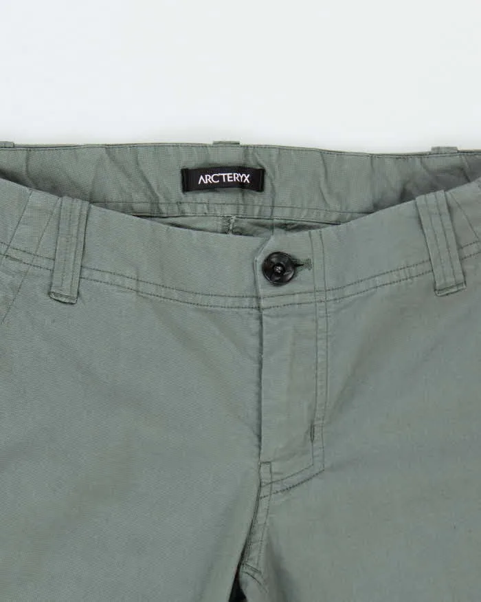 Women's Arc'teryx Khaki Cotton Blend Trousers - W32 L32 sold by Rokit product image thumbnail 3