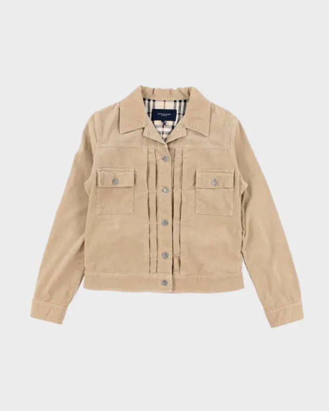 Vintage Burberry Corduroy Jacket - S sold by Rokit