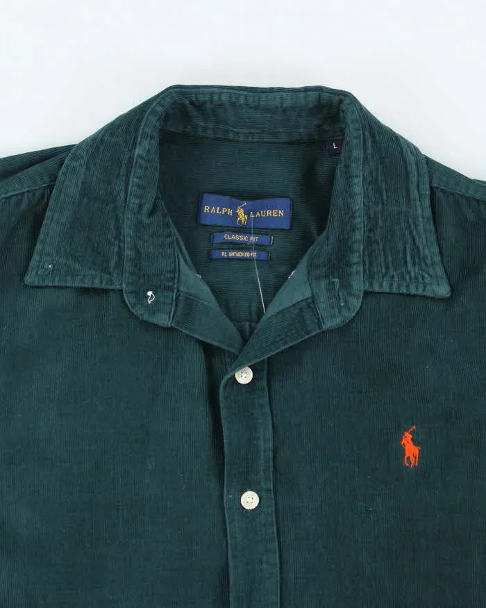 Vintage 2000's Ralph Lauren Corduroy Button Up Shirt - L sold by Rokit product image thumbnail 3