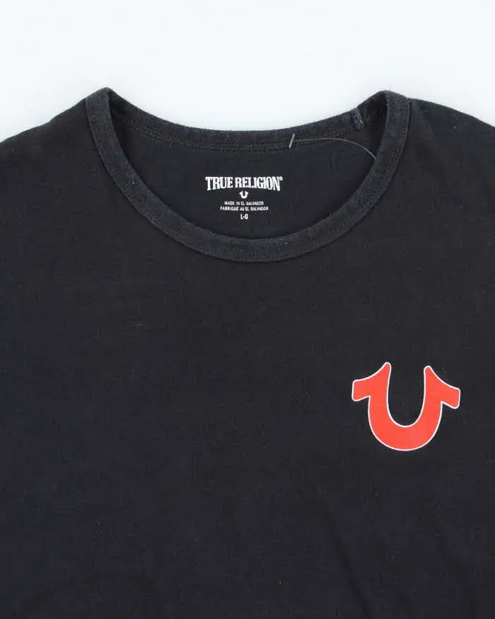 True Religion Small Crest Logo Graphic T-Shirt - L sold by Rokit product image thumbnail 3