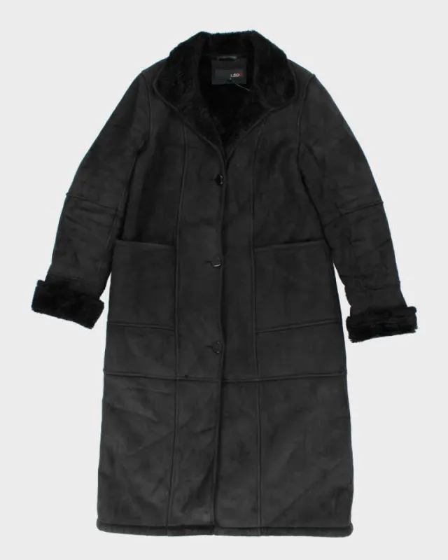 Vintage Y2k 00s Utex Faux Suede Coat - S sold by Rokit