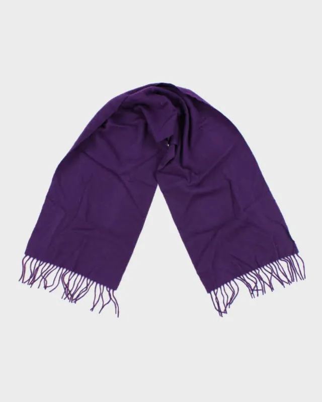 Vintage Saville Row Cashmere Scarf sold by Rokit
