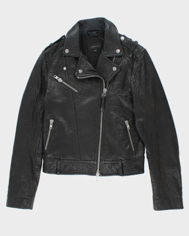 Mackage For Aritzia Pebbled Leather Jacket - M sold by Rokit