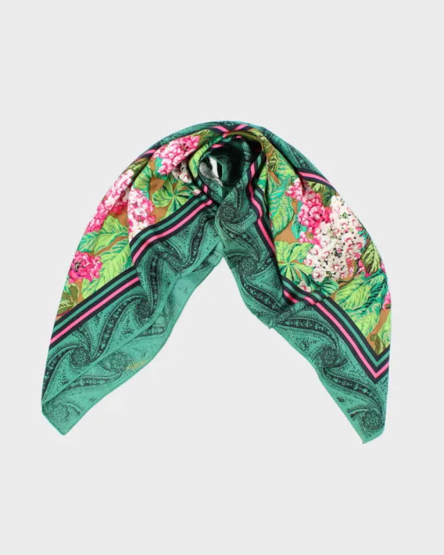 Vintage Oscar De La Renta Silk Scarf sold by Rokit