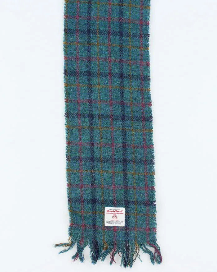 Vintage Harris Tweed Checked Scarf sold by Rokit product image thumbnail 3