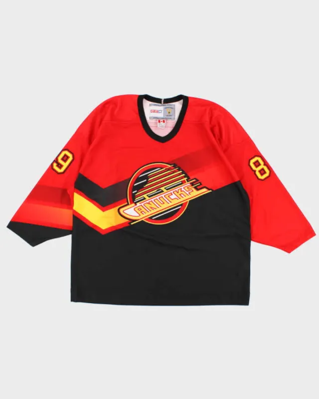 Men's Red NHL x Vancouver Canucks Sports Jersey - XL sold by Rokit