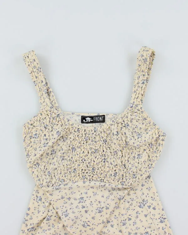 Vintage 90s Up Front Floral Dress - M sold by Rokit product image thumbnail 3