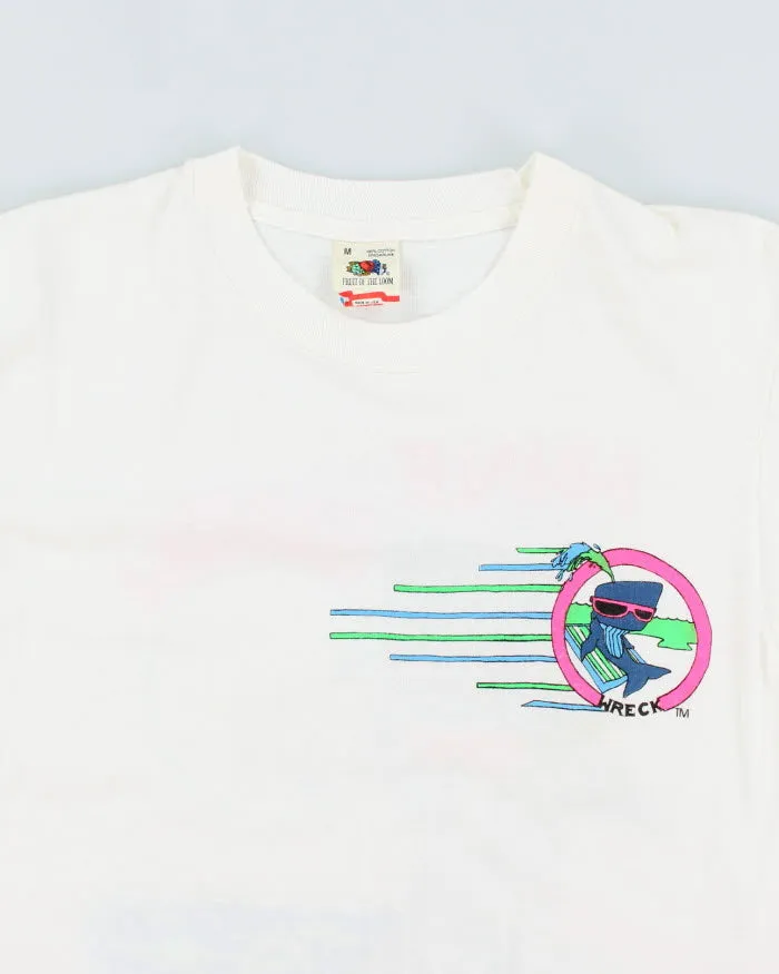 Vintage 80's Whale Wreck Single Stitch T-Shirt - L sold by Rokit product image thumbnail 3