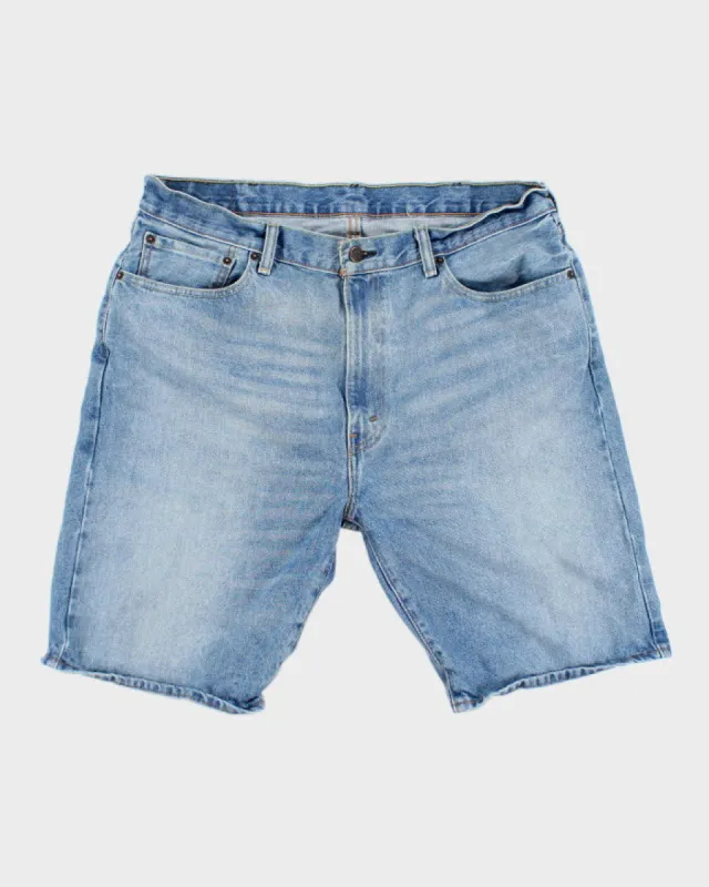 Vintage Men's 505 Levi's Jean Shorts - W34 made by Levi's