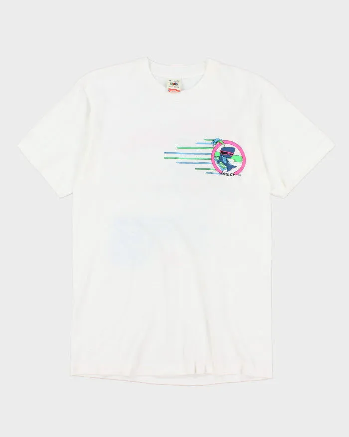Vintage 80's Whale Wreck Single Stitch T-Shirt - L sold by Rokit