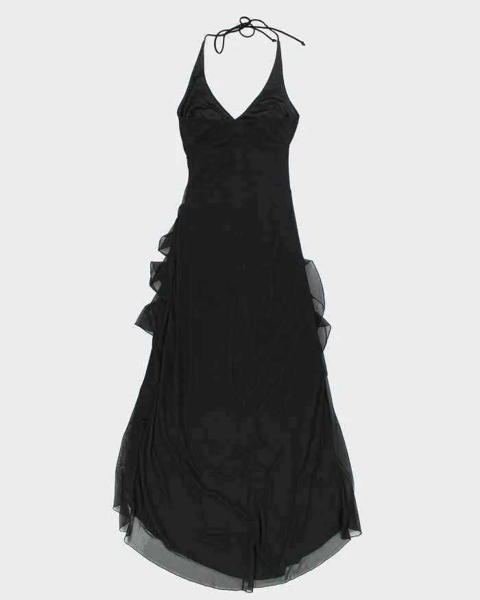 Y2k 00s Le Chateau Black Halter Neck Dress - XXS sold by Rokit product image thumbnail 2