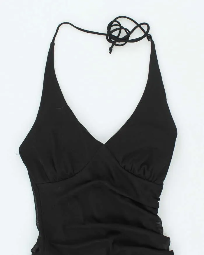Y2k 00s Le Chateau Black Halter Neck Dress - XXS sold by Rokit product image thumbnail 3
