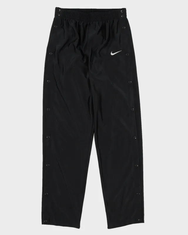 Vintage 90s Nike Black Buttoned Up Track Bottoms - W30 L32 sold by Rokit