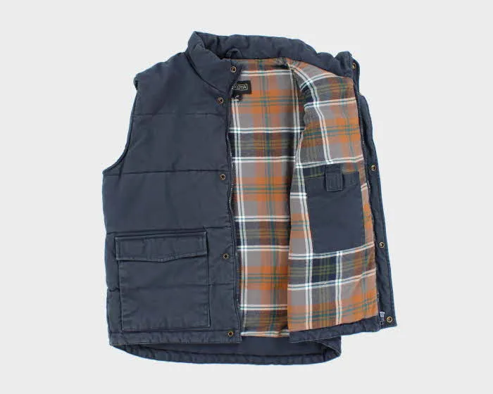 Vintage Dakota Flannel Lined Sleeveless Workwear Jacket - L sold by Rokit product image thumbnail 3
