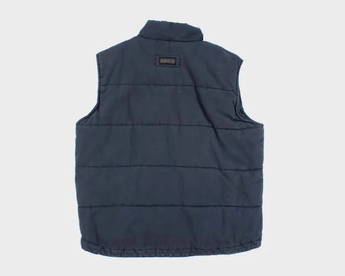 Vintage Dakota Flannel Lined Sleeveless Workwear Jacket - L sold by Rokit product image thumbnail 2