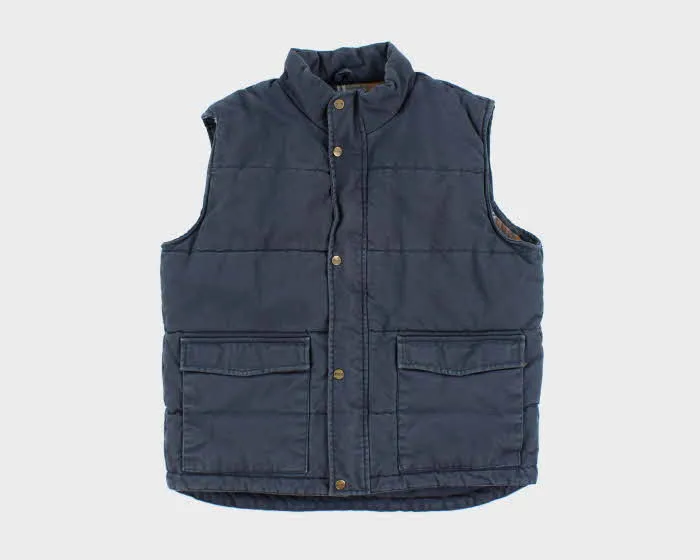 Vintage Dakota Flannel Lined Sleeveless Workwear Jacket - L sold by Rokit