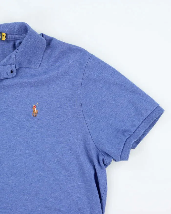 Vintage Ralph Lauren Lightweight Small Horse Polo Shirt - XL sold by Rokit product image thumbnail 4