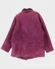 Vintage Hide Society Purple Suede Coat - XXXL sold by Rokit