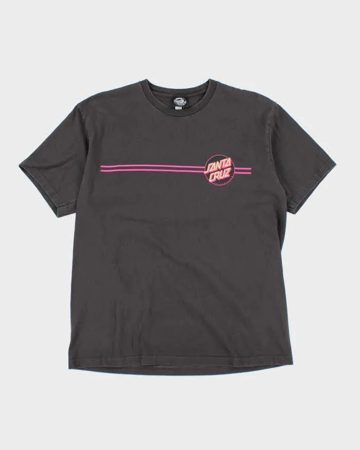 Vintage 2000's Santa Cruz Centre Logo Graphic T-Shirt - L sold by Rokit