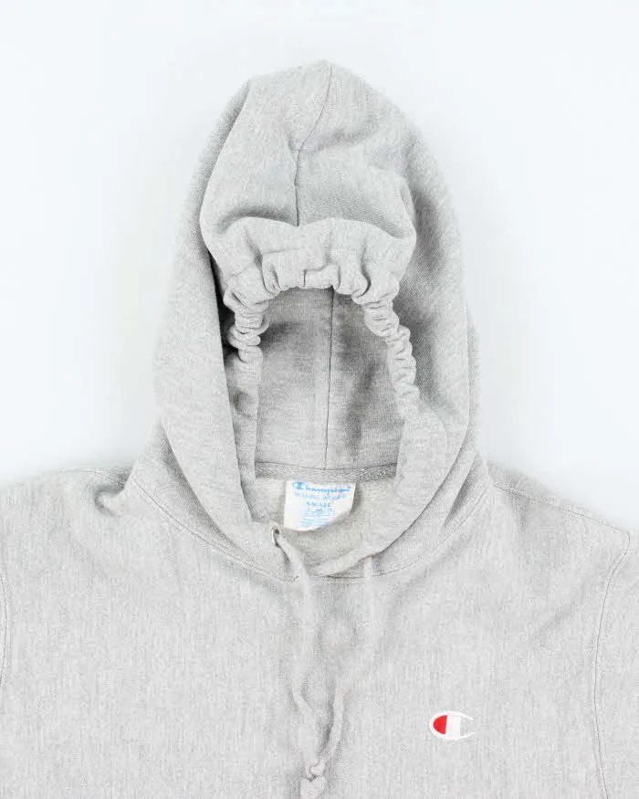 Vintage Champion Reverse Weave Grey Hoodie - S sold by Rokit product image thumbnail 3