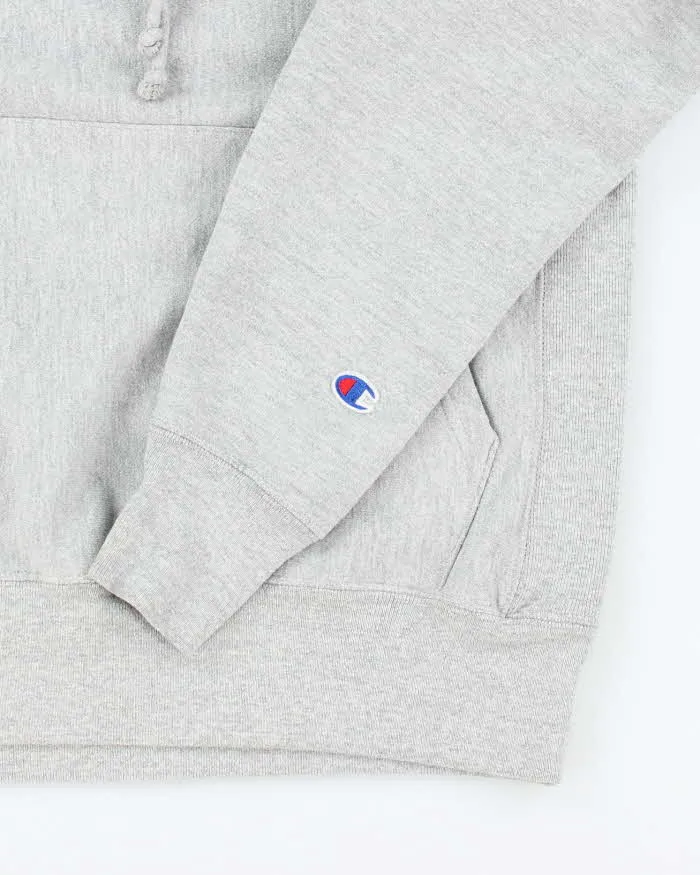 Vintage Champion Reverse Weave Grey Hoodie - S sold by Rokit product image thumbnail 4