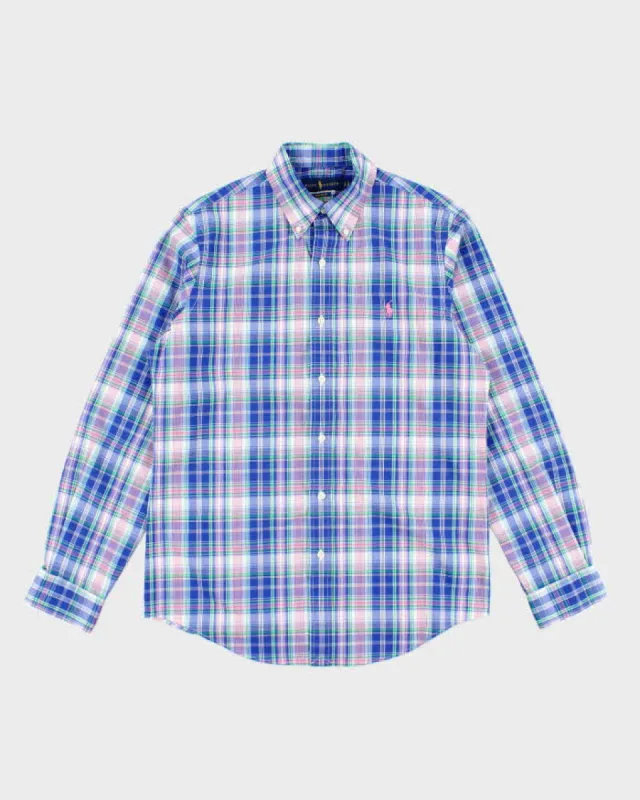 Vintage Ralph Lauren Checked Long Sleeve Shirt - S sold by Rokit